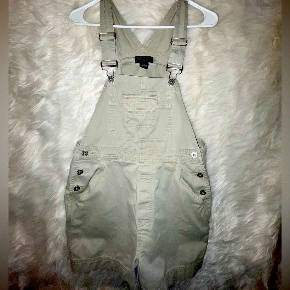 Cargo Khaki Overalls